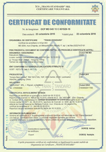 Certificarea calitații