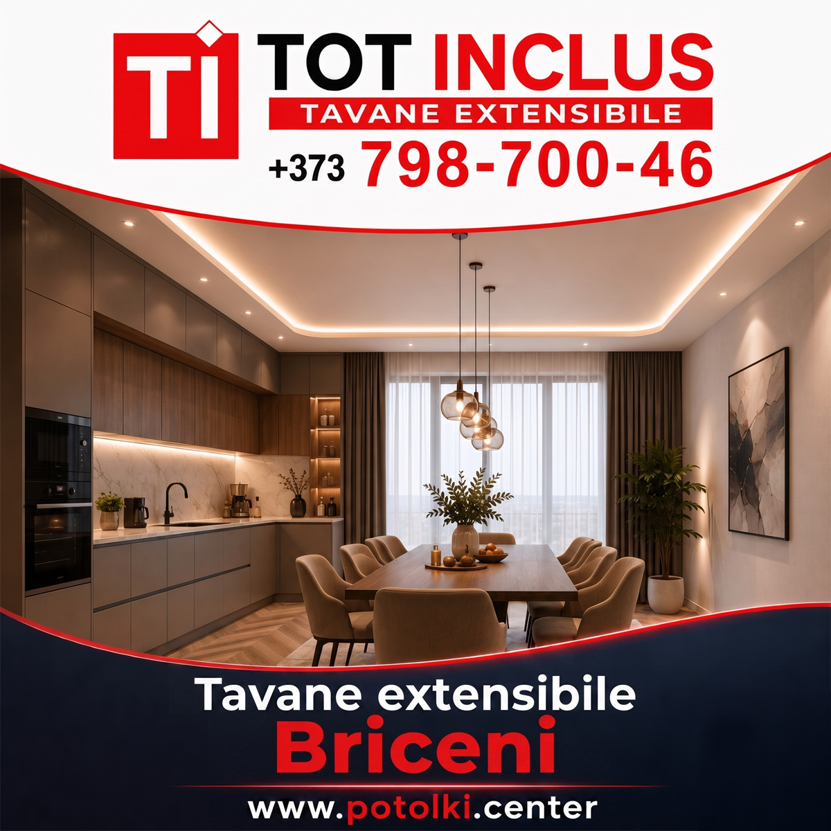Tavane extensibile în Briceni